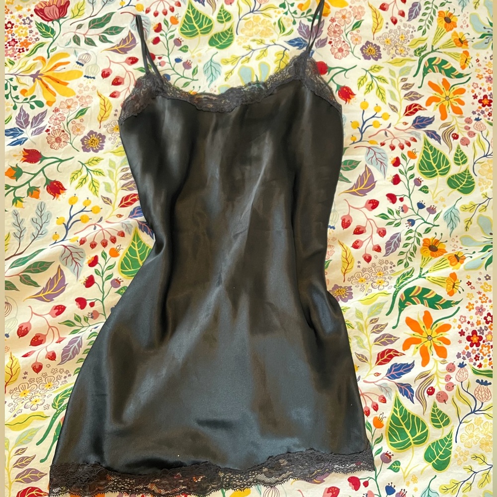 Vintage Victorias Secret Lace Slip Dress